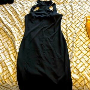 Bebe little black dress size 8